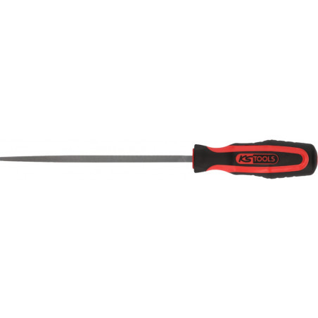 Lime carrée bâtarde emmanchée , L.250 mm KS Tools | 157.0326