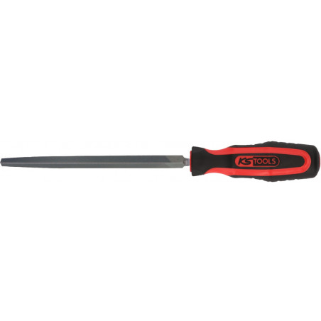Lime triangulaire bâtarde emmanchée, L.150 mm KS Tools | 157.0424