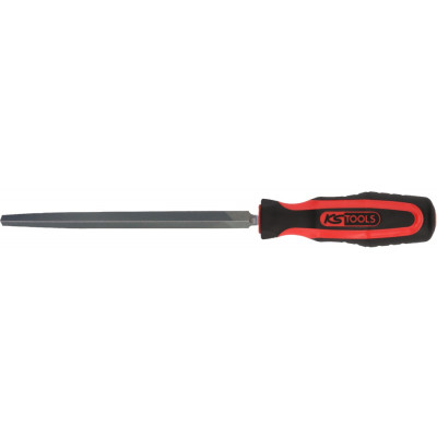 Lime triangulaire bâtarde emmanchée, L.250 mm KS Tools | 157.0426