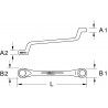 Clé polygonale contre-coudée, 18x19 mm KS Tools | 920.0218