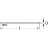 Manche pioche ovale 900 x 58/41 bois - KS Tools | 144.0961