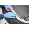 Grattoir emmanché, désaxé de 10° 12,5x300mm - KS Tools | 907.2233