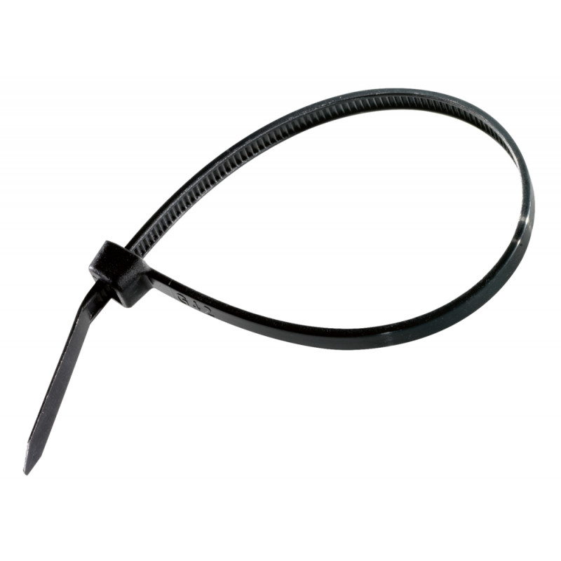 Sachet de colliers nylon noirs 430 x 7,6 mm, 100 pcs - KS Tools | 970.0587