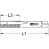 Jeu de 2 tarauds à main HSS, MF18 KS Tools | 331.1120