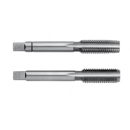 Jeu de 2 tarauds main, gaz - Ø1/4'' KS Tools | 998.0401