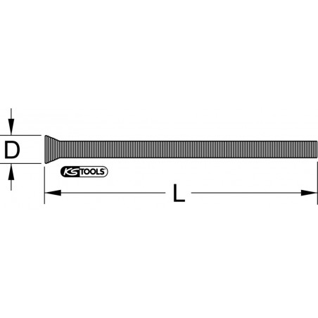 Ressort de cintrage extérieur, 10 mm KS Tools | 203.0010