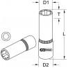 Douille longue ULTIMATE 6 pans 3/8", 12 mm" - KS Tools | 922.3862