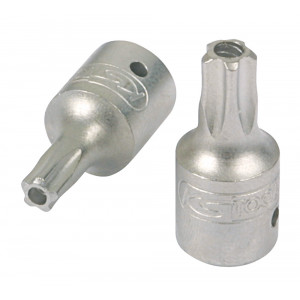 Douille tournevis ULTIMATE 5 pans percé 1/4" - L.25 mm - TS 40" - KS Tools | 922.1547