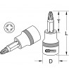 Douille tournevis ULTIMATE 3/8", PZ3" - KS Tools | 922.3893