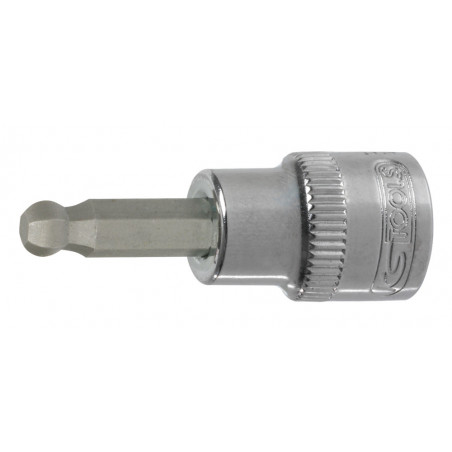 Douille tournevis 6 pans sphérique ULTIMATE 3/8", L.50 mm - 5 mm" - KS Tools | 922.3915