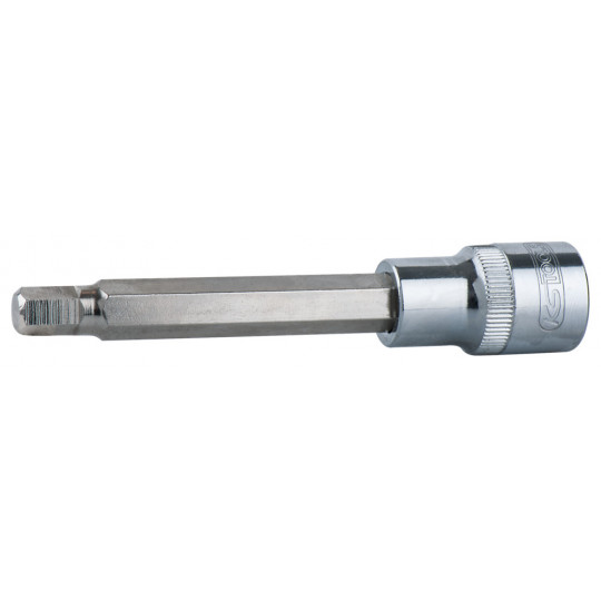 KS TOOLS 922.3852 ULTIMATE Llave De Vaso Hexagonal 3/8" (110 Mm, 6 Mm) - Acabado Cromado Satinado