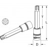 Douille tournevis ULTIMATE RIBE 1/2", L.110 mm - M8" - KS Tools | 922.1788