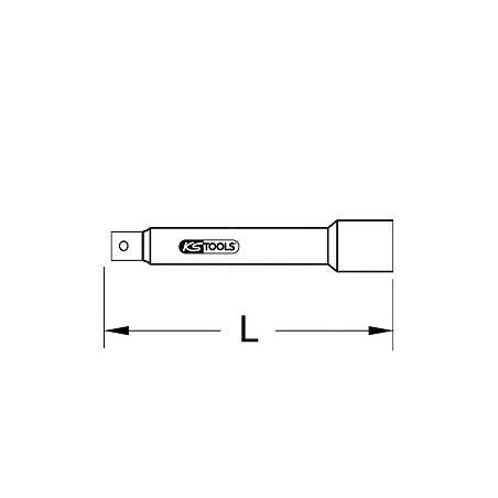 Rallonge ULTIMATE 3/8", L.500 mm" - KS Tools | 922.3998