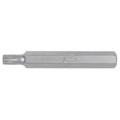 Embout de vissage TORX® percé, L.75 mm - A 10 mm - T20 KS Tools | 975.2120