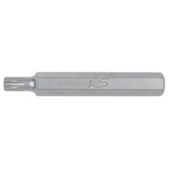 Embout De Vissage TORX Percé T27 - KS Tools, Acier Traité, 6.35 Mm