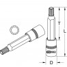Douille tournevis ULTIMATE XZN 1/2", L.110 mm - M10" - KS Tools | 922.1722