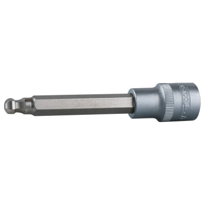 Douille tournevis 6 pans à tête sphérique ULTIMATE 1/2", L.110 mm - 7 mm" - KS Tools | 922.1757
