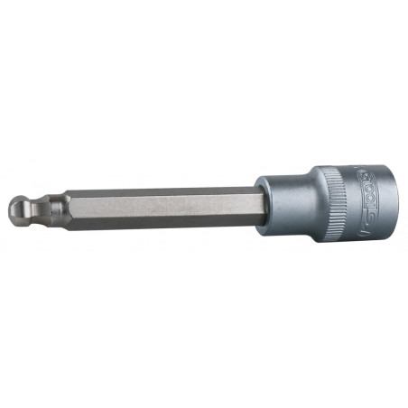 Douille tournevis 6 pans à tête sphérique ULTIMATE 1/2", L.110 mm - 10 mm" - KS Tools | 922.1760