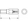 Embout de vissage 6 pans, L.30 mm - A 10 mm - 10 mm KS Tools | 930.1010