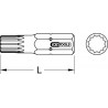Embout de vissage XZN®, L.30 mm - A 10 mm - M10 KS Tools | 930.3010