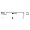 Embout de vissage TORX®, L.75 mm - A 10 mm - T45 KS Tools | 975.2045