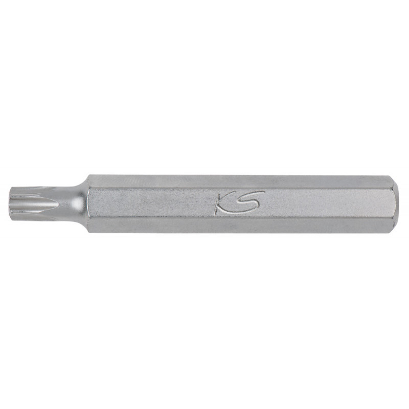 Embout de vissage TORX® percé, L.75 mm - A 10 mm - T25 KS Tools | 975.2125