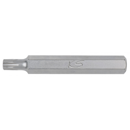 Embout de vissage TORX® percé, L.75 mm - A 10 mm - T27 KS Tools | 975.2127