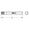 Embout de vissage XZN®, L.75 mm - A 10 mm - M12 KS Tools | 975.3012