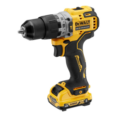 Perceuse visseuse percussion XR 12V 2Ah Li-Ion Brushless - Dewalt | DCD706D2