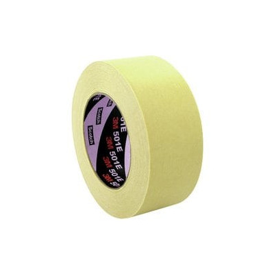 20 X Ruban adhésif de masquage papier crêpé 501E, Chamois, 48 mm x 50 m 3M | 7100042895