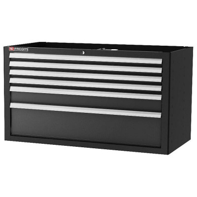 Meuble bas Jetline 6 tiroirs extra large noir - FACOM FRANCE | JLS2-MBD6TBS