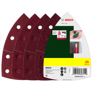 25 ABR. MULTI 102X62X93 GR.40/80/120/180 - BOSCH | 2 607 017 112