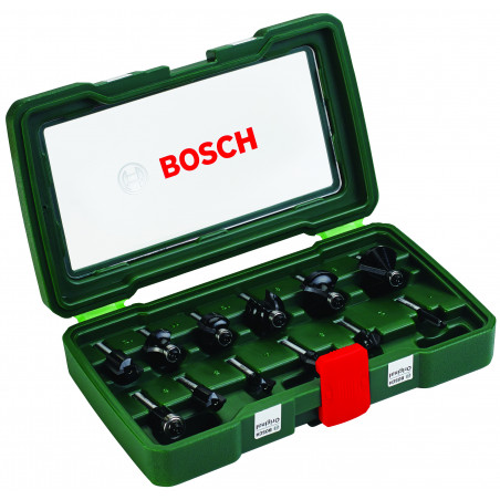 COFFRET 12 FRAISES 1/4" - BOSCH | 2 607 019 465
