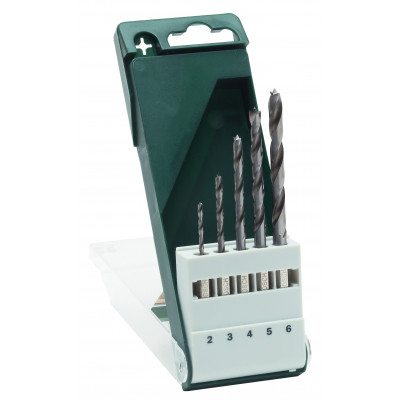 SET 5 MECHES A BOIS 6 PANS 2 A 6 MM - BOSCH | 2 609 255 326