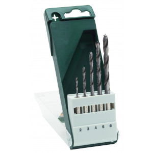 SET 5 MECHES A BOIS 6 PANS 2 A 6 MM - BOSCH | 2 609 255 326