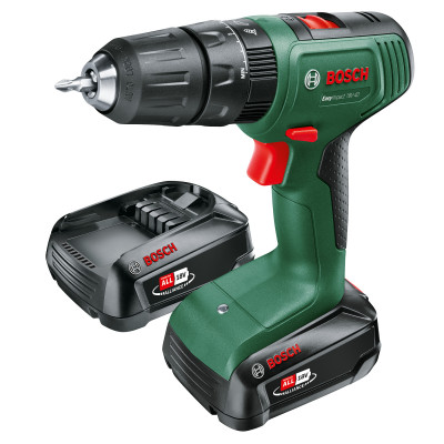 Perceuse-visseuse à percussion EasyImpact 18V-40 2 batteries 2,0Ah coffret - BOSCH | 0 603 9D8 108