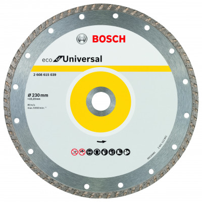 10 Dis Diama Uni Turbo BOSCH 230X22,23X7 - BOSCH | 2 608 615 048