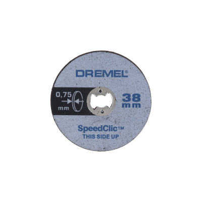 Dremel S409 Lot de 5 disques EZ SpeedClic ø 38mm ep 0,75mm pour métaux - BOSCH | 2 615 S40 9JB