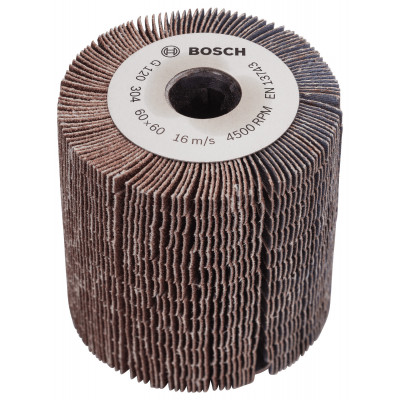 Accessoires PRR / TEXORO Rouleau lamelle surface courbe Grain 120 - BOSCH | 1 600 A00 14W