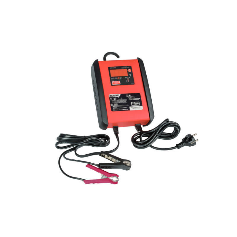 Chargeur de batterie/mainteneur automatique de charge 15 A pour batteries 12 V - Bahco | BBCE12-15S