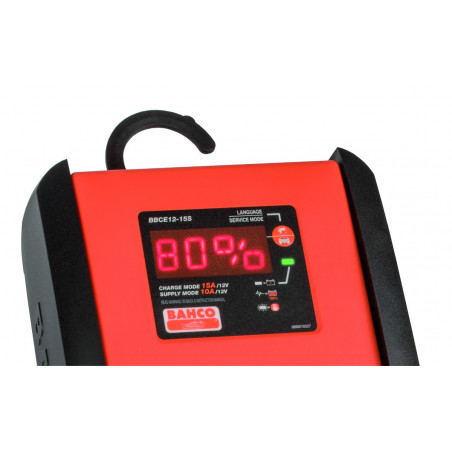 Chargeur de batterie/mainteneur automatique de charge 15 A pour batteries 12 V - Bahco | BBCE12-15S