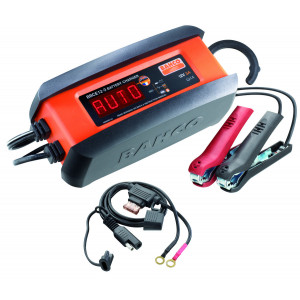 Chargeur de batterie/mainteneur automatique de charge 3 A pour batteries plomb et lithium - Bahco | BBCE12-3