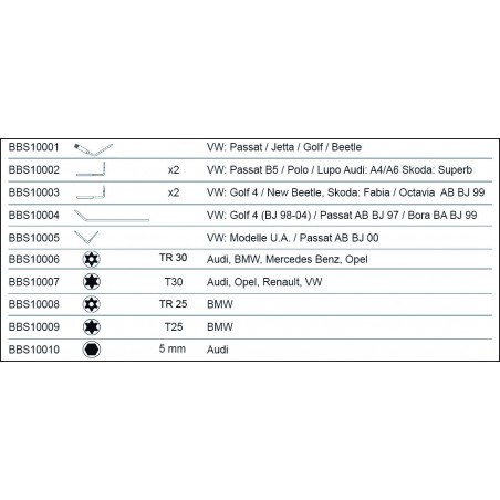 EXTRACTEUR AIR BAG 45 - Bahco | BBS10003