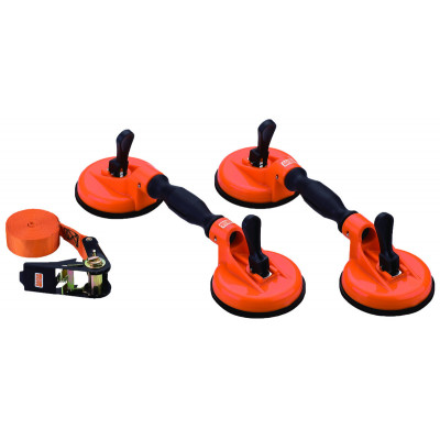 2 ventouses doubles et sangle - Bahco | BBS150