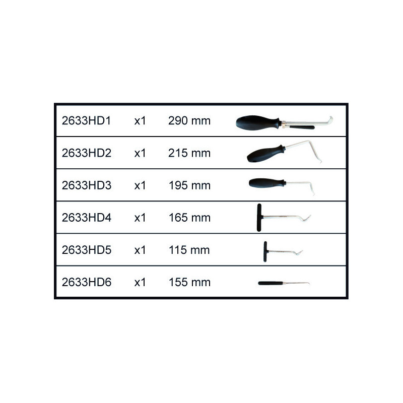 POIGNEE T PETIT CROCHET - Bahco | 2633HD5