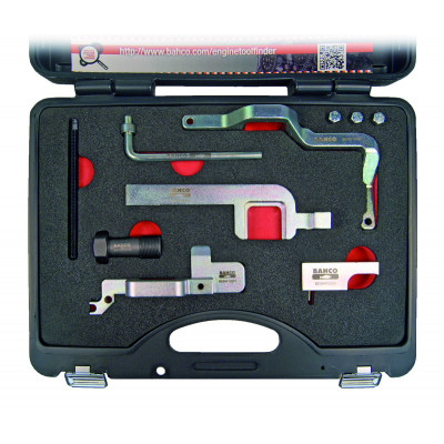 Coffret d’outils de calage pour MINI-PSA 1.4-1.6 Essence - Bahco | BE504102