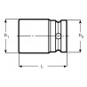 DOUILLE IMPACT 1/2 29 - Bahco | BE1310P429