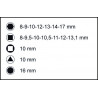 EMBOUT VIDANGE 12  HEX - Bahco | BE621704