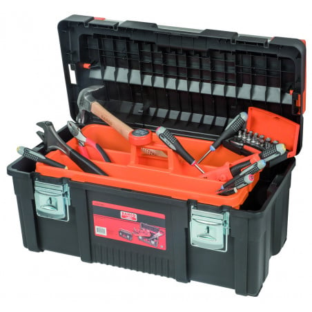 Caisse à outils métallique avec 37 outils à usage général - Bahco | 4750PTB65TS5