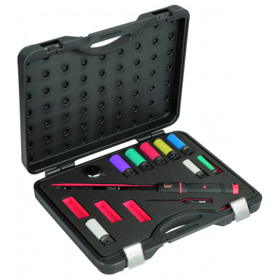 Coffret avec clé dynamométrique réglable et douilles à choc - 11 pièces - Bahco | 4750BMC10FF1